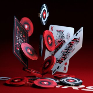 A style frame of the Pokerstars Brand Identity for the Texas hold 'em campaign